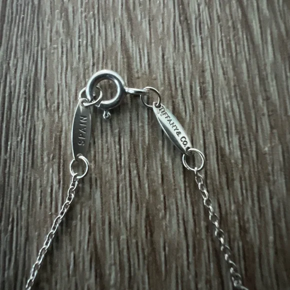 Elegant Silver Necklace with Pink Accents